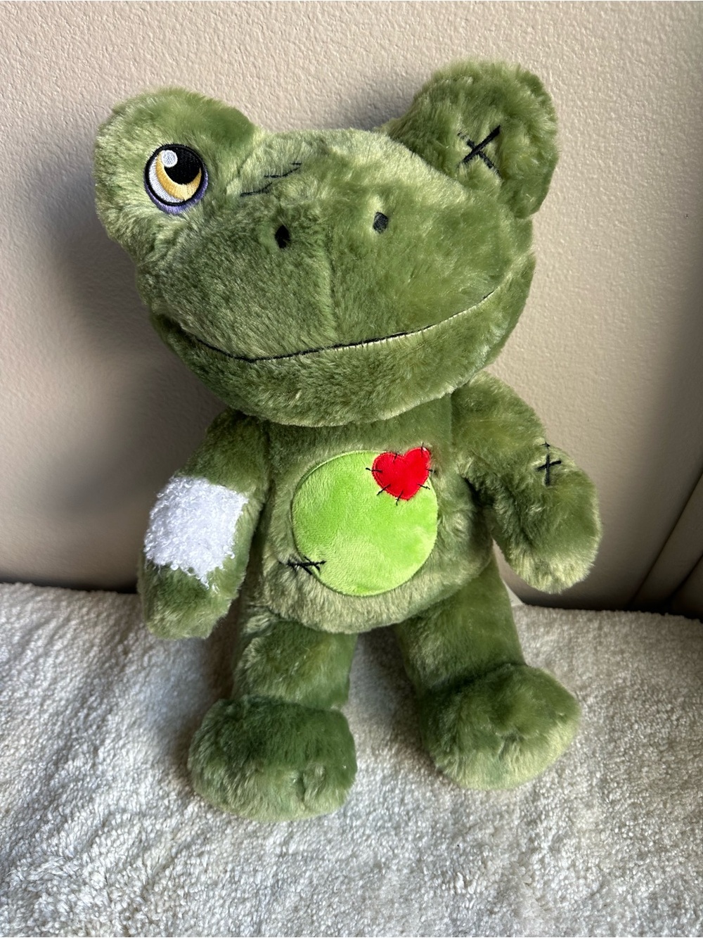 Build-A-Bear Zombie Frog plush stuffed animal